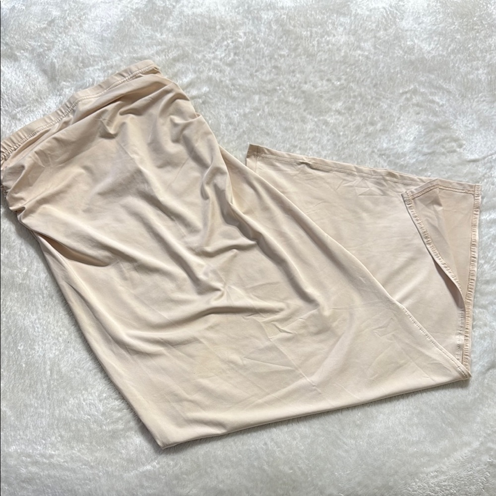 Elegant Cream Maxi Skirt or Tube Dress